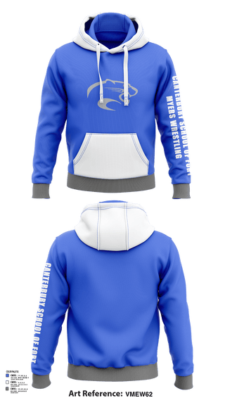 Hoodie, Canterbury School of Fort Myers Wrestling, Wrestling, Teamtime, Team time, sublimation, custom sports apparel, team uniforms, spirit wear, spiritwear, sports uniforms, custom shirts, team store, custom team store, fundraiser sports, apparel fundraiser