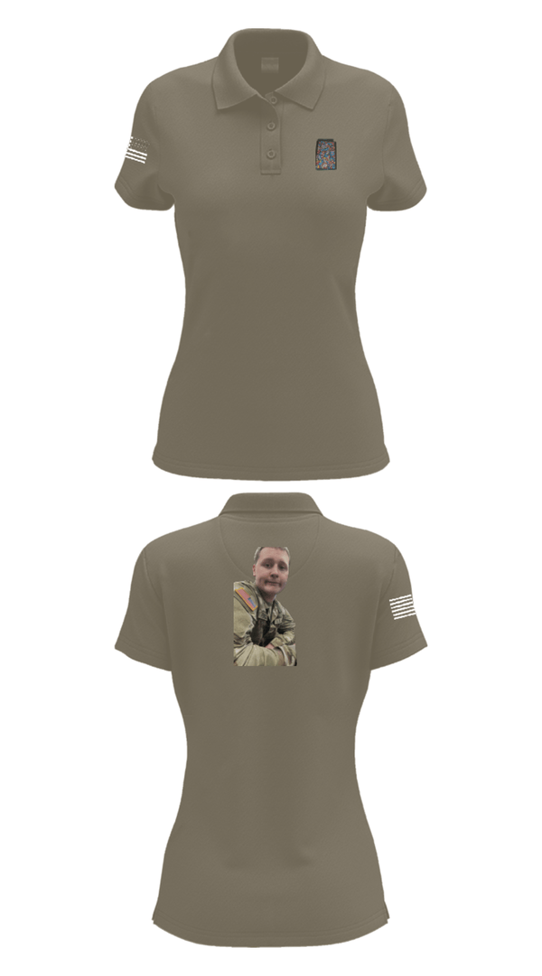 Women's Short Sleeve Performance Polo, 440 th Chem, Army, Teamtime, Team time, sublimation, custom sports apparel, team uniforms, spirit wear, spiritwear, sports uniforms, custom shirts, team store, custom team store, fundraiser sports, apparel fundraiser