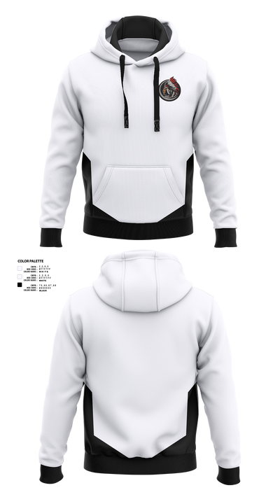 White Shield High School Wrestling 94078383 Hoodie - 2