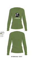 TC Instructors 58832529 Women's Long Sleeve V-neck Shirt - 42