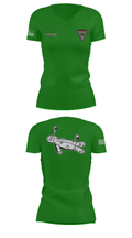 A Co.2-10 AHB 24005115 Women's Short Sleeve V-neck Shirt - 30