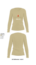 Animal 60’s 54802891 Women's Long Sleeve V-neck Shirt - 82