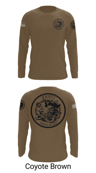 Long Sleeve Performance Shirt, USS MAKIN ISLAND, Navy, Teamtime, Team time, sublimation, custom sports apparel, team uniforms, spirit wear, spiritwear, sports uniforms, custom shirts, team store, custom team store, fundraiser sports, apparel fundraiser