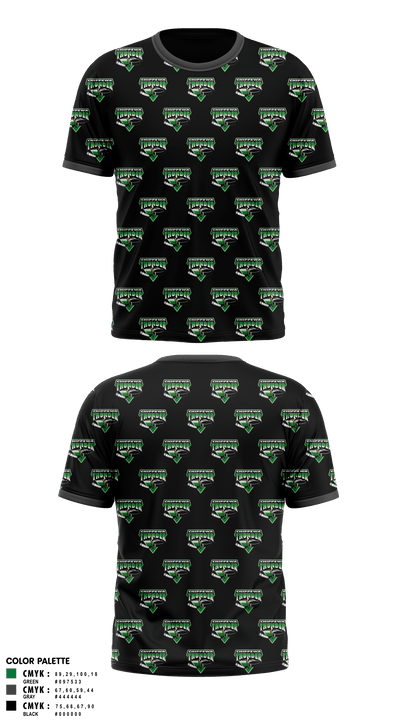 Chippewa Youth Hockey 90833189 Short Sleeve Performance Shirt - 2