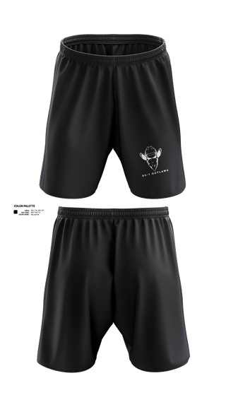 Athletic Shorts With Pockets, DC-1 Outlaws, , Teamtime, Team time, sublimation, custom sports apparel, team uniforms, spirit wear, spiritwear, sports uniforms, custom shirts, team store, custom team store, fundraiser sports, apparel fundraiser