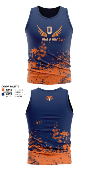 Tank Top, Overbrook High School Track and Field, Track & Field, Teamtime, Team time, sublimation, custom sports apparel, team uniforms, spirit wear, spiritwear, sports uniforms, custom shirts, team store, custom team store, fundraiser sports, apparel fundraiser