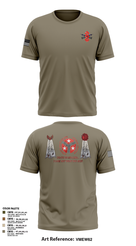 Old School Cotton Feel Shirt, q trp 4/278th, , Teamtime, Team time, sublimation, custom sports apparel, team uniforms, spirit wear, spiritwear, sports uniforms, custom shirts, team store, custom team store, fundraiser sports, apparel fundraiser