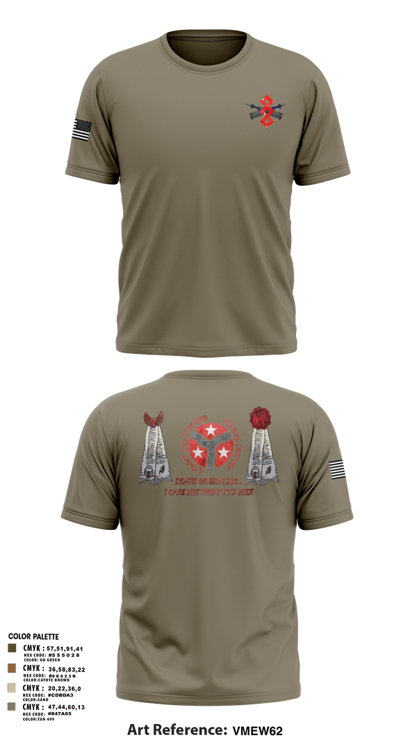Old School Cotton Feel Shirt, q trp 4/278th, , Teamtime, Team time, sublimation, custom sports apparel, team uniforms, spirit wear, spiritwear, sports uniforms, custom shirts, team store, custom team store, fundraiser sports, apparel fundraiser