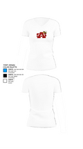 St Augustine Yellow Jackets 60140904 Women's Short Sleeve V-neck Shirt - 18