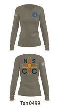 Zia division 50198022 Women's Long Sleeve V-neck Shirt - 73
