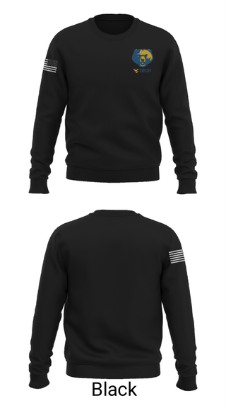 Crew Neck Sweatshirt, West Virginia University Institute Of Technology Baseball, Baseball, Teamtime, Team time, sublimation, custom sports apparel, team uniforms, spirit wear, spiritwear, sports uniforms, custom shirts, team store, custom team store, fundraiser sports, apparel fundraiser