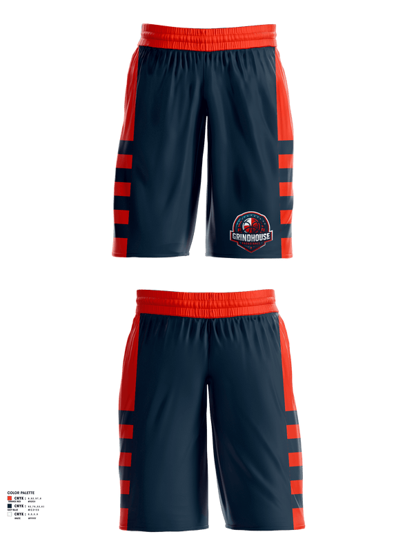 Mens Basketball Shorts, Grindhouse Hoops, Men's Basketball, Teamtime, Team time, sublimation, custom sports apparel, team uniforms, spirit wear, spiritwear, sports uniforms, custom shirts, team store, custom team store, fundraiser sports, apparel fundraiser