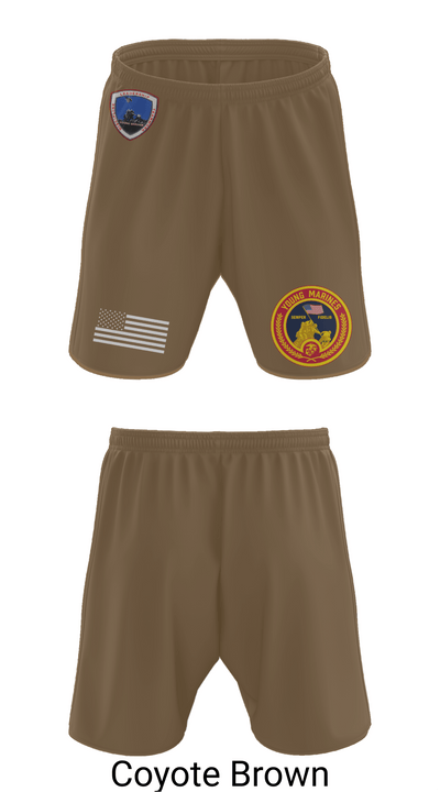 Lancaster County Young Marines 89976049 Athletic Shorts With Pockets - 9