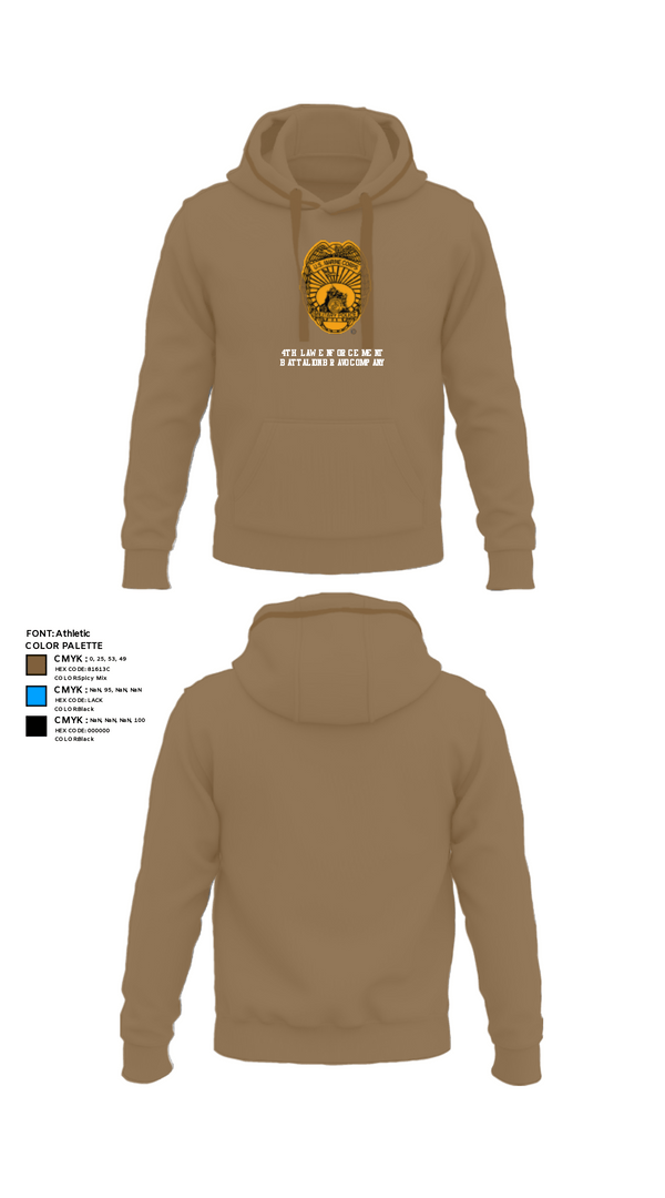 Hoodie, 4th Law Enforcement Battalion Bravo Company, Marines, Teamtime, Team time, sublimation, custom sports apparel, team uniforms, spirit wear, spiritwear, sports uniforms, custom shirts, team store, custom team store, fundraiser sports, apparel fundraiser