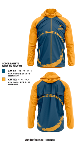 Windbreaker, Cheltenham High School Cross Country, Cross Country, Teamtime, Team time, sublimation, custom sports apparel, team uniforms, spirit wear, spiritwear, sports uniforms, custom shirts, team store, custom team store, fundraiser sports, apparel fundraiser