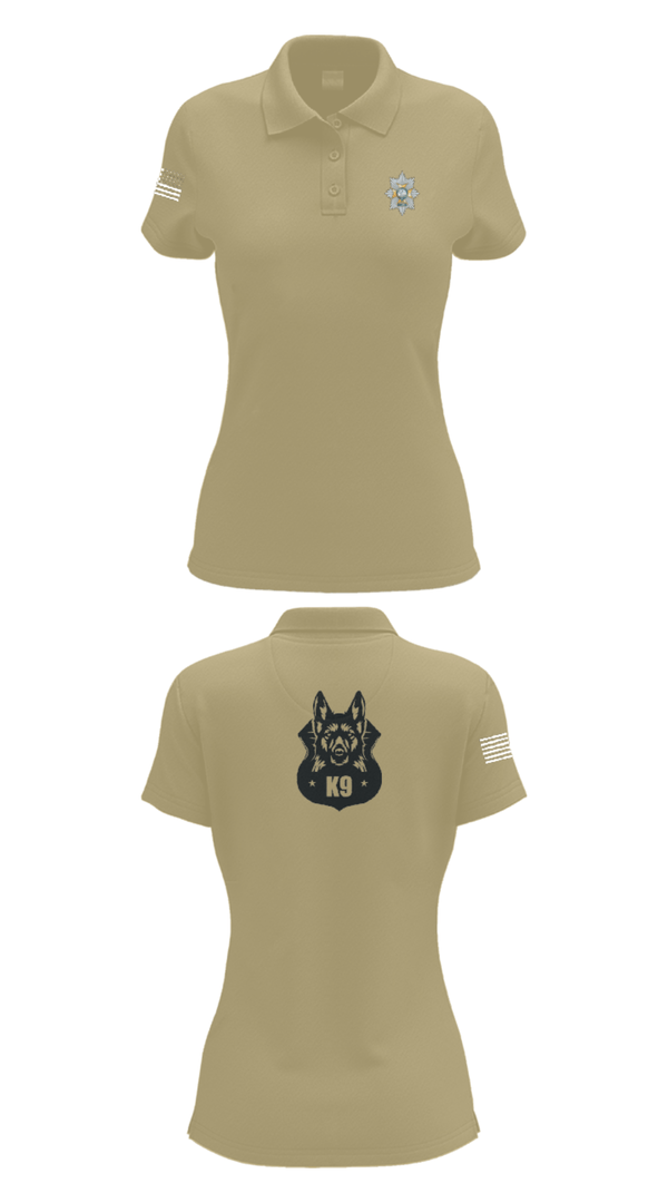 Women's Short Sleeve Performance Polo, Sherwood Foresters, Army, Teamtime, Team time, sublimation, custom sports apparel, team uniforms, spirit wear, spiritwear, sports uniforms, custom shirts, team store, custom team store, fundraiser sports, apparel fundraiser