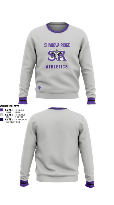 Shadow Ridge Middle School 74771306 Crew Neck Sweatshirt - 2