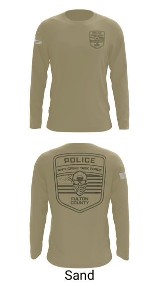 Long Sleeve Performance Shirt, Fulton County Anti-Crime Task Force, , Teamtime, Team time, sublimation, custom sports apparel, team uniforms, spirit wear, spiritwear, sports uniforms, custom shirts, team store, custom team store, fundraiser sports, apparel fundraiser