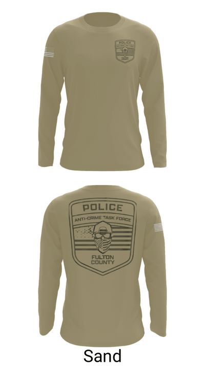 Fulton County Anti-Crime Task Force 27594594 Long Sleeve Performance Shirt - 82
