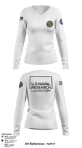 Naval Research Laboratory 46381607 Women's Long Sleeve V-neck Shirt - 2