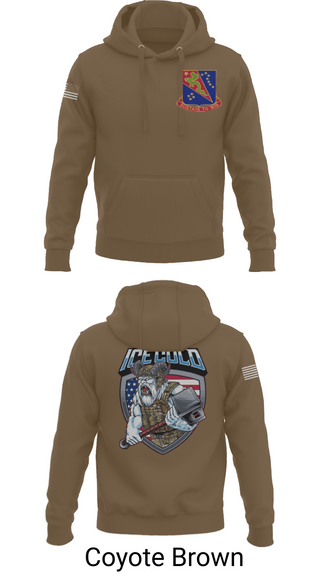 Hoodie, BCO, 1163D TFSB, Army, Teamtime, Team time, sublimation, custom sports apparel, team uniforms, spirit wear, spiritwear, sports uniforms, custom shirts, team store, custom team store, fundraiser sports, apparel fundraiser