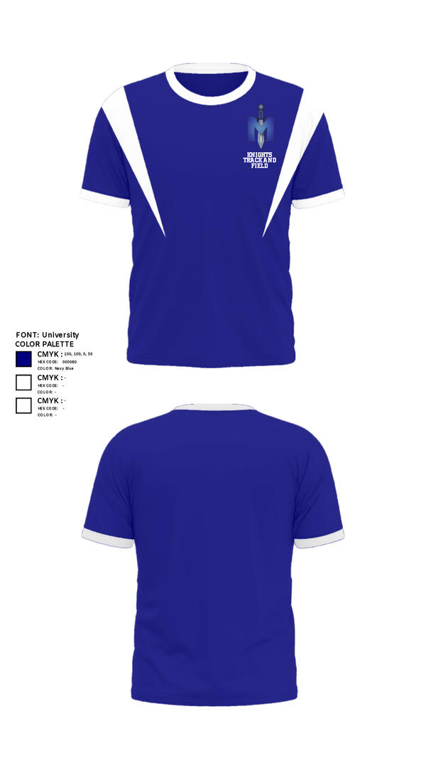 Short Sleeve Performance Shirt, iMater Knights, Track & Field, Teamtime, Team time, sublimation, custom sports apparel, team uniforms, spirit wear, spiritwear, sports uniforms, custom shirts, team store, custom team store, fundraiser sports, apparel fundraiser