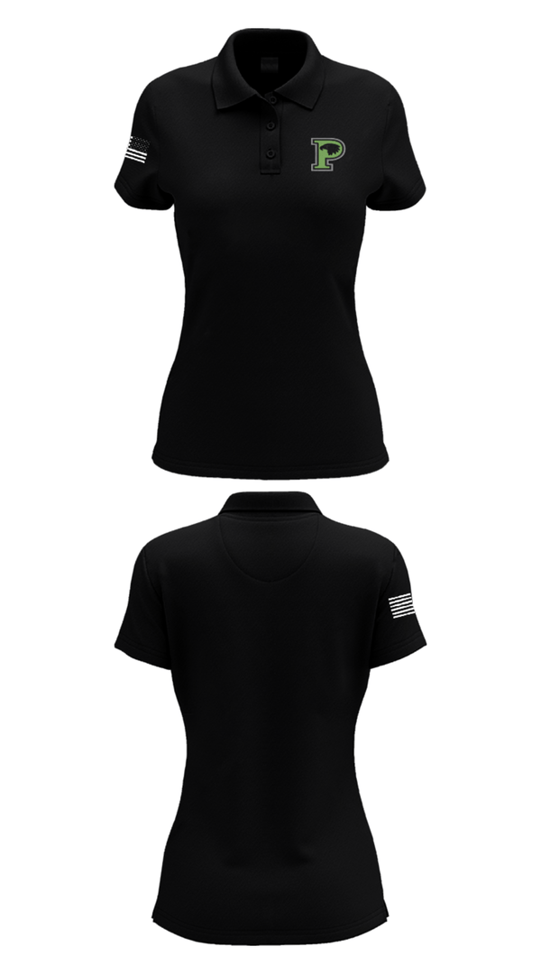 Womens Short Sleeve Performance Polo, Pleasanton High School Golf, Golf, Teamtime, Team time, sublimation, custom sports apparel, team uniforms, spirit wear, spiritwear, sports uniforms, custom shirts, team store, custom team store, fundraiser sports, apparel fundraiser
