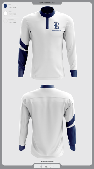 Quarter Zip Jacket, Ringgold High School Cheer, Cheer, Teamtime, Team time, sublimation, custom sports apparel, team uniforms, spirit wear, spiritwear, sports uniforms, custom shirts, team store, custom team store, fundraiser sports, apparel fundraiser
