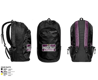 Gear Bag, Garden Valley Wolverines, Spirit Store, Teamtime, Team time, sublimation, custom sports apparel, team uniforms, spirit wear, spiritwear, sports uniforms, custom shirts, team store, custom team store, fundraiser sports, apparel fundraiser