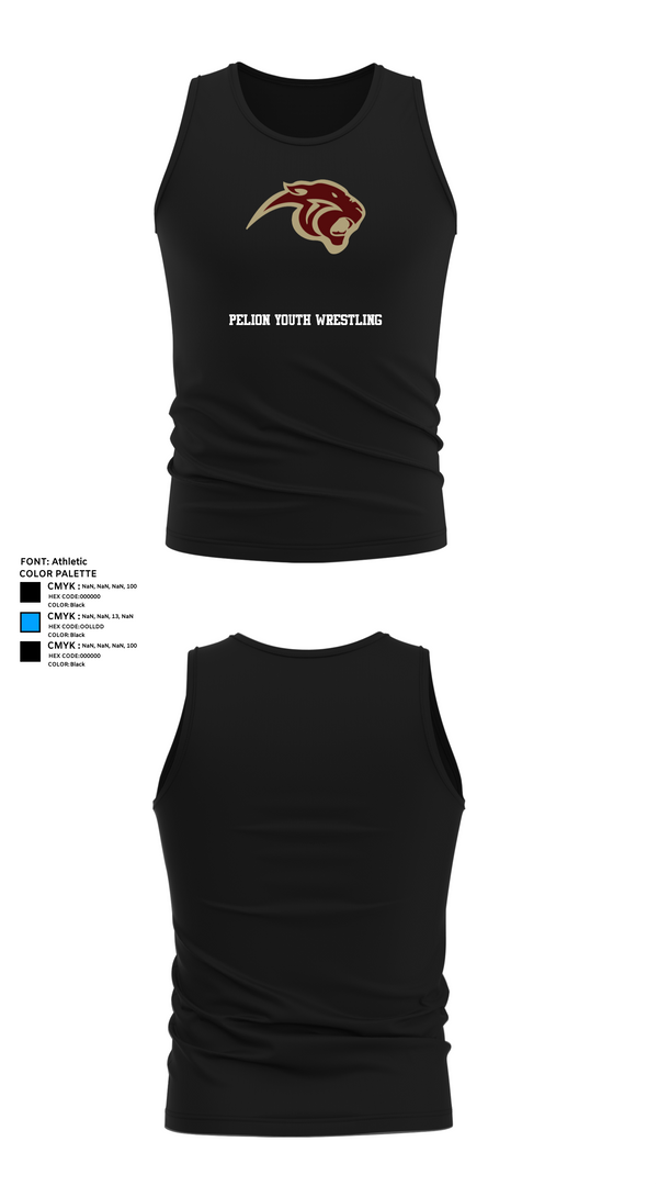 Tank Top, Pelion Youth Wrestling, Wrestling, Teamtime, Team time, sublimation, custom sports apparel, team uniforms, spirit wear, spiritwear, sports uniforms, custom shirts, team store, custom team store, fundraiser sports, apparel fundraiser