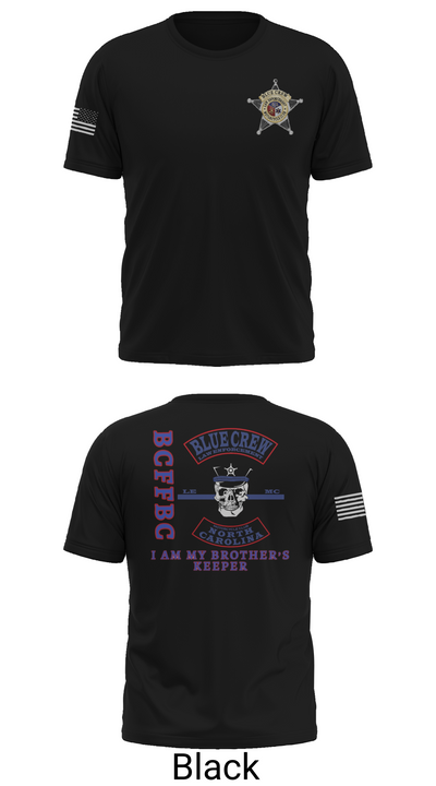 Bluecrew law enforcement motorcycle club 56909917 Short Sleeve Performance Shirt - 34