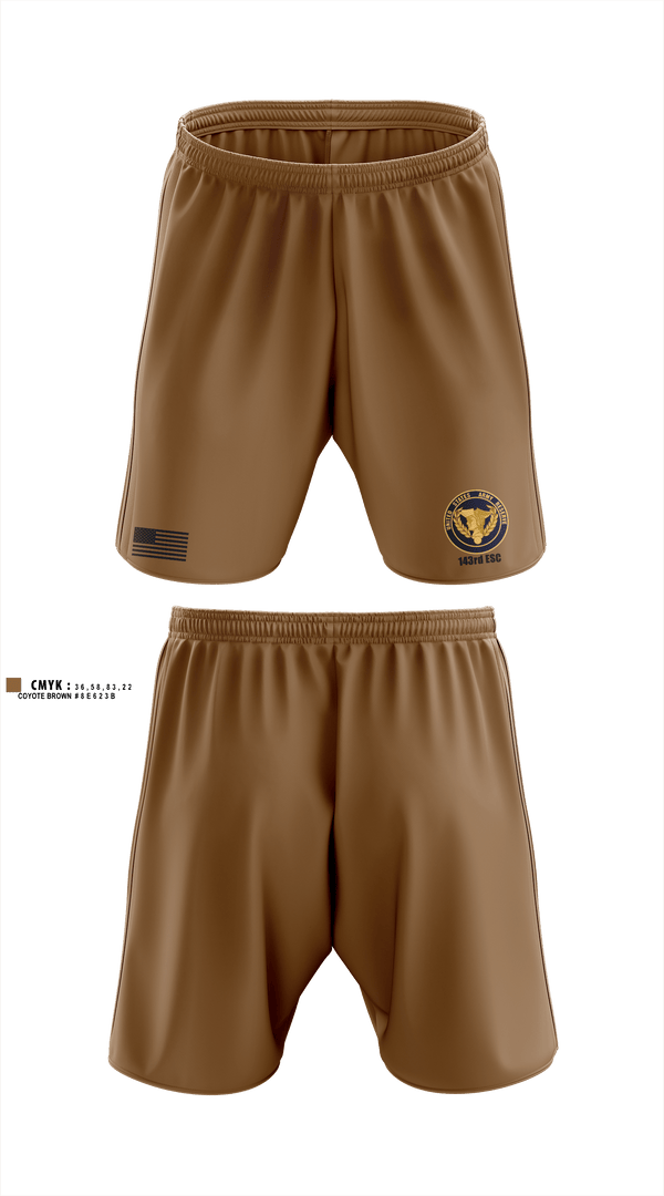 Athletic Shorts With Pockets, 143rd ESC, , Teamtime, Team time, sublimation, custom sports apparel, team uniforms, spirit wear, spiritwear, sports uniforms, custom shirts, team store, custom team store, fundraiser sports, apparel fundraiser
