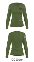3/6 India Company 67137202 Women's Long Sleeve V-neck Shirt - 57