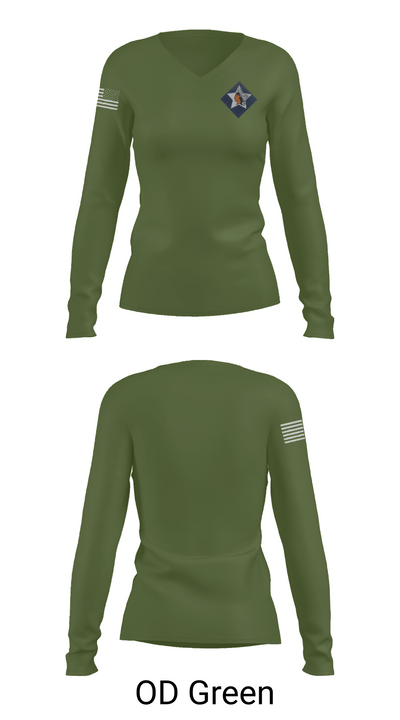 3/6 India Company 67137202 Women's Long Sleeve V-neck Shirt - 57