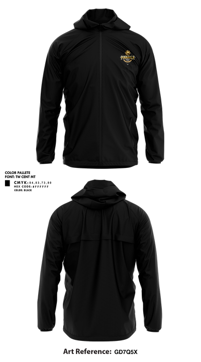 Pinnacle Martial Arts 28485454 Windbreaker - 2