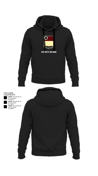 Hoodie, HHD 166th Regiment, Army, Teamtime, Team time, sublimation, custom sports apparel, team uniforms, spirit wear, spiritwear, sports uniforms, custom shirts, team store, custom team store, fundraiser sports, apparel fundraiser