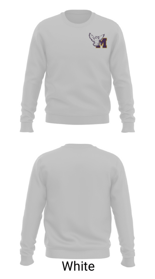 Crew Neck Sweatshirt, Monticello High School Cross Country, Cross Country, Teamtime, Team time, sublimation, custom sports apparel, team uniforms, spirit wear, spiritwear, sports uniforms, custom shirts, team store, custom team store, fundraiser sports, apparel fundraiser