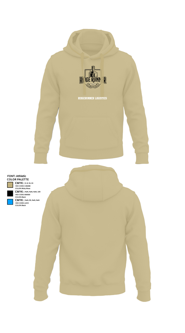 Hoodie, RidgeRunner Logistics, , Teamtime, Team time, sublimation, custom sports apparel, team uniforms, spirit wear, spiritwear, sports uniforms, custom shirts, team store, custom team store, fundraiser sports, apparel fundraiser