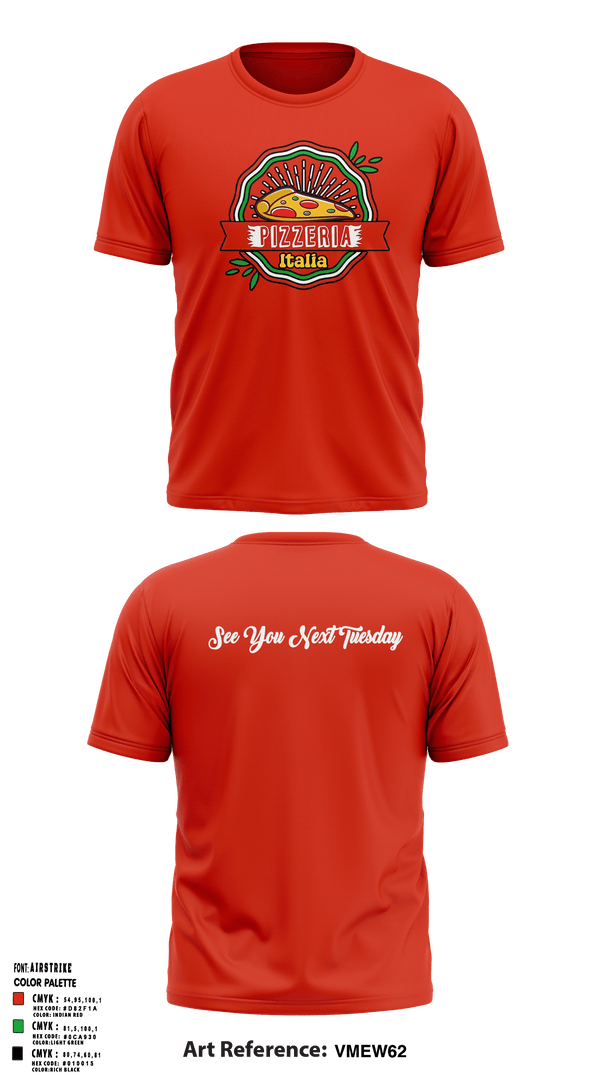 Short Sleeve Performance Shirt, Pizzeria ItaliaJDC PBA, Bowling, Teamtime, Team time, sublimation, custom sports apparel, team uniforms, spirit wear, spiritwear, sports uniforms, custom shirts, team store, custom team store, fundraiser sports, apparel fundraiser