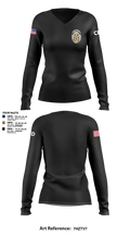 undefined Women's Long Sleeve V-neck Shirt - 6