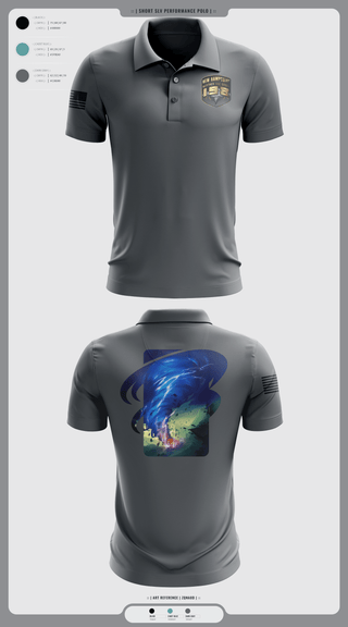 Short Sleeve Performance Polo, 198NH POLICE, Police, Teamtime, Team time, sublimation, custom sports apparel, team uniforms, spirit wear, spiritwear, sports uniforms, custom shirts, team store, custom team store, fundraiser sports, apparel fundraiser