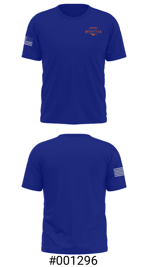 Short Sleeve Performance Shirt, Millville Senior High School, Spirit Store, Teamtime, Team time, sublimation, custom sports apparel, team uniforms, spirit wear, spiritwear, sports uniforms, custom shirts, team store, custom team store, fundraiser sports, apparel fundraiser
