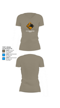 317th support maintenance company 3788646 Women's Short Sleeve V-neck Shirt - 64