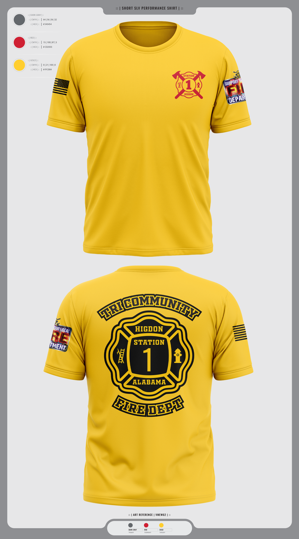 Old School Cotton Feel Shirt, Tri-Community fire, Fire Department, Teamtime, Team time, sublimation, custom sports apparel, team uniforms, spirit wear, spiritwear, sports uniforms, custom shirts, team store, custom team store, fundraiser sports, apparel fundraiser