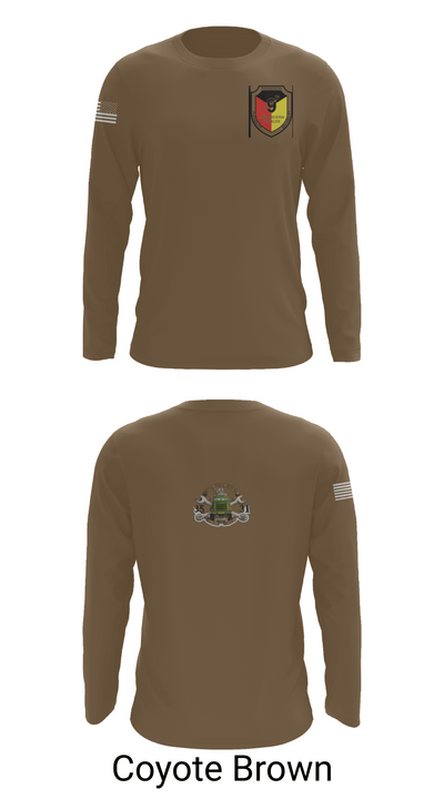 9th Comm Service company 88104614 Long Sleeve Performance Shirt - 6