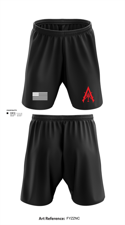 A Co. 1-3 AB 9856173 Athletic Shorts With Pockets - 101