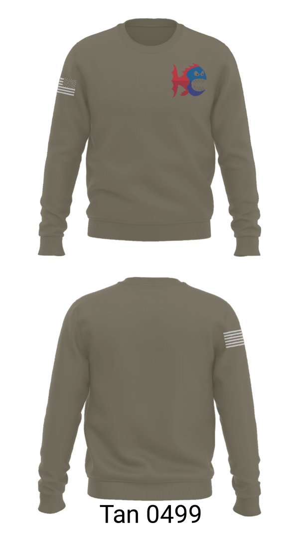 Crew Neck Sweatshirt, Killer Guppies, Wrestling, Teamtime, Team time, sublimation, custom sports apparel, team uniforms, spirit wear, spiritwear, sports uniforms, custom shirts, team store, custom team store, fundraiser sports, apparel fundraiser