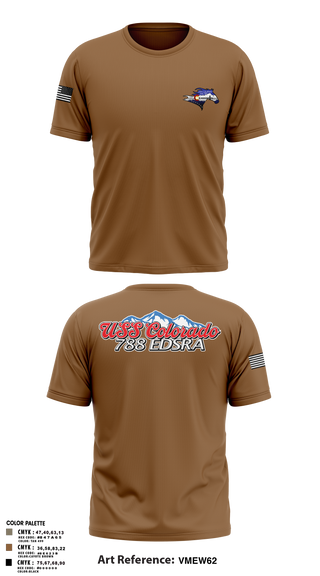 Old School Cotton Feel Shirt, USS Colorado, Navy, Teamtime, Team time, sublimation, custom sports apparel, team uniforms, spirit wear, spiritwear, sports uniforms, custom shirts, team store, custom team store, fundraiser sports, apparel fundraiser