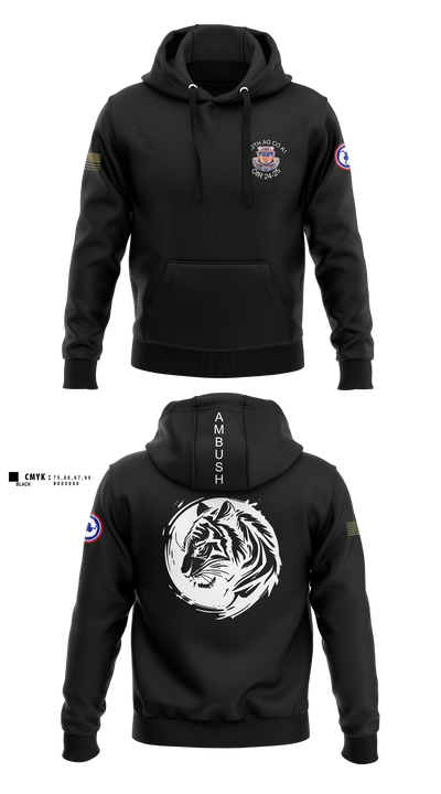 312th HR CO, A1 Postal 64167397 Hoodie - 3