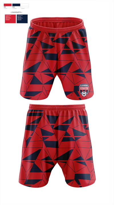 Elkhorn Athletic Association 21964982 Athletic Shorts With Pockets - 1